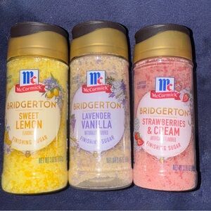 McCormick Bridgerton Finishing Sugar Trio